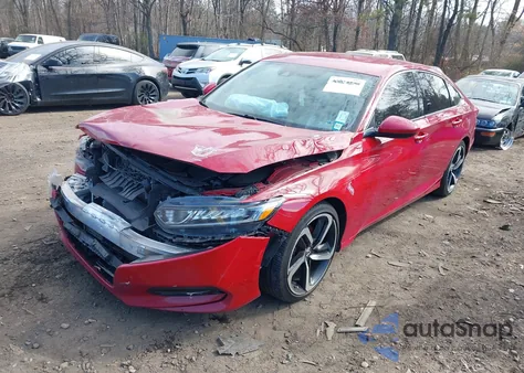 2018 Honda Accord Sport from USA, damaged, VIN 1HGCV1F36JA134899
